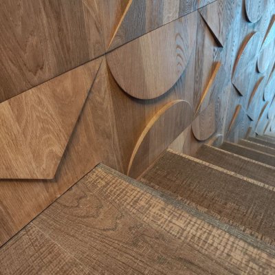 Stairs system made of natural wood by Jawor Parkiet 4