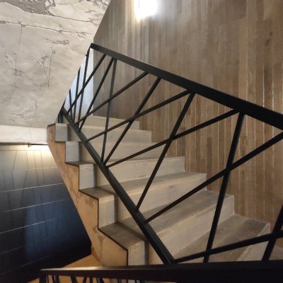 Stairs system made of natural wood by Jawor Parkiet 8